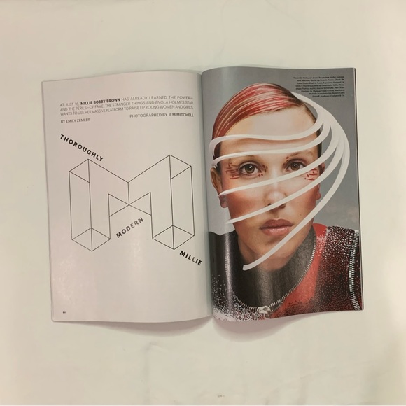 allure Millie Bobby Brown “At Least 11 To Love Her” Issue September2022 Magazine - Picture 2 of 6